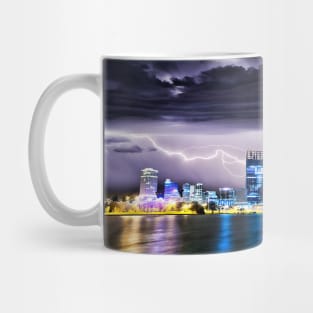 Perth Lightning Storm Mug